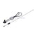 Antenna 100Mhz,3dbi F straight Plug with Magnetic base for wireless data transfer
