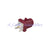 Superbat Fakra Plug End Launch PCB mount straight Bordeaux for Violet Car GSM