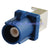 Superbat GPS telematics or navigation Fakra Plug Male End Launch PCB mount RA Blue
