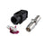 Superbat Fakra crimp plug straight Connector for Dacar 535 4pole