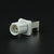 Superbat Fakra "B" White Plug End Launch PCB mount right angle Radio connector Angled pin