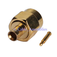 SMA-Lötstecker für .086'' RG405-Kabel
