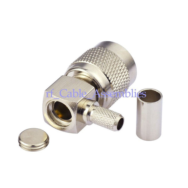 Stecker Uhf Buchse Pl259 So239 Schott Mutter 90 Grad Rechtwinklig Crimp Für Rg58 Rg142 Rg223 Rg400 Lmr195 Kabel
