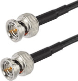 Superbat BNC Male to BNC Male 75Ohm Belden 4855R Cable 2ft 3G/6G/12G SDI Cable Supports 3G Monitor/SDI Camera/Samsung SDI