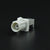 Superbat Fakra Plug Male End Launch PCB mount Right angle white Radio connector Phantom