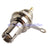 Superbat BNC panel mount male Quick Push-on with nut and solder cup