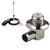 Superbat UHF Right angle Female solder SO239 connector for cable for LMR400 cable