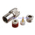 N Plug male solder Clamp for LMR195 RG58 RG400 RG142 cable straight RF Connector