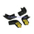 Superbat 1Set MMCX male Connector RA Black shell For Shure SE215 SE315 SE425 SE535 UE900