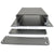 Aluminum Box Enclosure Case -4.71"*2.44"*0.98"(L*W*H)