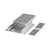 Aluminum Box Enclosure Case -4.33"*2.44"*0.98"(L*W*H)