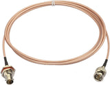 Superbat BNC Cable 3G/HD SDI Cable 200cm 75ohm bnc Male to Female Extension Coaxial Cable for Cameras and Video Equipment Wireless Mic Antenna Extender