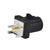 Superbat Fakra Male PCB mount Plug End Launch Car connector Black/9005 Radio