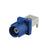 Superbat Fakra Plug male RA End Launch PCB mount Angled pin Radio car connector for GPS