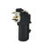 Superbat Fakra "A" Plug PCB mount right angle RF connector Black Satellite Analog radio
