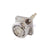 Superbat 7/16 Din Female panel mount with long extended pin