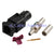 Superbat Fakra crimp Plug connector Black /9005 for RG316 RG174 LMR100