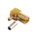 Superbat 75 Ohm SMB Plug female pin Right Angle Crimp for RG179 Cable RF Connector