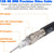Superbat 3G/6G/12G SDI-Kabel 4K BNC-Kabel (Belden 4855R) 100 cm, unterstützt 1080p/4K /8K/3G-SDI, UHD-Präzisionsvideokabel für Überwachungskamerasystem