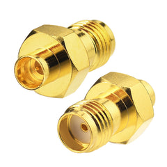 SMP Plug Male Adapter to SMA Straight Jack Female 50Ω RF Coax Adapter Connector