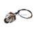 Superbat IPX / u.fl to TNC jack female bulkhead O-ring pigtail cable 1.13mm for WLAN Wifi