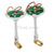 2.4GHz/5.8Ghz 3dB Double frequency 4&3 Blade Clover Leaf Antenna Directional Receive and Transmit for aerial equipment and some big remote control toys