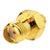 SMP Jack Female Adapter to SMA Straight Jack Female 50Ω RF Coax Adapter Connector
