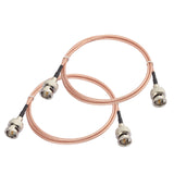 Superbat 3G HD SDI Cable BNC Cable 3ft 100cm 75 ohm for Cameras BMCC Video Equipment Supports HD-SDI 3G-SDI 4K 8K SDI Video Cable (Straight,2Pcs)