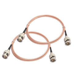 Superbat 3G HD SDI-Kabel, BNC-Kabel, 3 Fuß, 100 cm, 75 Ohm, für Kameras, BMCC-Videogeräte, unterstützt HD-SDI, 3G-SDI, 4K, 8K, SDI-Videokabel (gerade, 2 Stück)