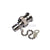 BNC-Stecker Widerstand HF-Koaxial-Abschlussimpedanz 50 Ohm mit C