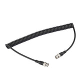 Superbat BNC Cable 3G/HD SDI Cable(1M/3ft 75Ω) Coil Cable BNC to BNC Extension Coaxial Cable for Cameras and Video Equipment,Supports HD-SDI/3G-SDI,SDI Video Cable (Black,1Pcs)