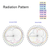 4G LTE 2dBi Vehicle Windshield Glass Mount Patch Antenna SMA for 4G LTE Wireless