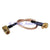 Superbat MCX plug male right angle to SMB plug RA RF pigtail cable RG316 15cm for wifi