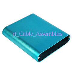 Aluminum Box Enclosure Case DIY - 4.72''*4.24''*0.98'' Blue
