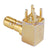 SSMB thru hole Jack female Right Angle 90 degrees PCB Mount with solder post