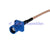 Superbat Fakra Plug  C  to RP-SMA male pigtail cable for wireles