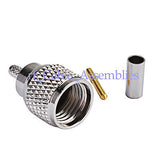 Superbat Mini UHF Crimp Plug male RF connector for LMR100 RG316 RG174 New