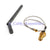 2.4GHz 3dBi wifi Antenna RP-SMA + Pigtail for Wlan Mini Pc U.FL/IPX