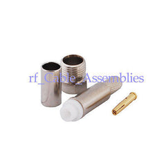 20pcs FME female crimp connector RG58 LMR195 RG142 cable RF Coaxial Connector