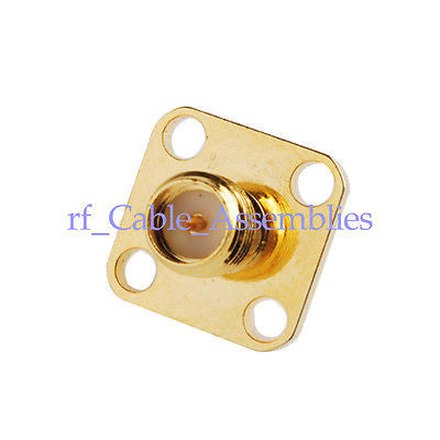 20pcs N Female Jack Connector 4 Hole Panel Mount Crimp RG58 Lmr195 Rg142 Cable 20pcs N Female Jack Connector 4 Hole Panel Mount Crimp RG58 Lmr195 Rg142 Cable