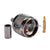 15 N male crimp straight connector to LMR195 RG58 RG142