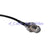 Superbat F Jack to MCX plug straight pigtail cable RG174
