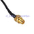 Superbat SMA jack to RP-SMA female male Bulkhead RF pigtail Coax Cable RG174 for wireless