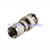 Superbat 10pcs Coaxial Adapter BNC Plug to Mini-UHF male plug center RF adapter connector
