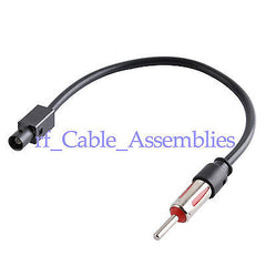 Superbat Vehicle FM Fakra Extension Cable Audio-only lanes FM radio adapter For Skoda