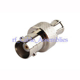 10 stücke BNC Stecker Stecker auf Buchse Buchse Schnell Push-on Gerade RF Adapter stecker
