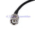 Superbat BNC plug to BNC plug male right angle pigtail cable RG58 for IEEE 802.11 WLAN