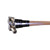 Superbat RP SMA female to Y type 2xMS-147 RA Splitter Combiner cable jumper pigtail RG316