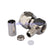 Superbat F male plug Coax connector Right Angle Crimp LMR195 RG58 RG400 RG142 cable 75Ohm