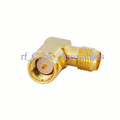 SMA adapter SMA Plug male to SMA Jack female right angle RF Adapter Connector